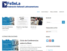 Tablet Screenshot of fesela.com